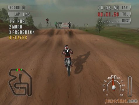 MX vs ATV Unleashed : Une petite course de moto freestyle