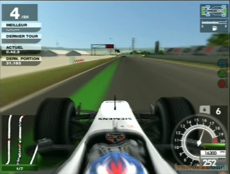 Formula One 05 : Mode débutant