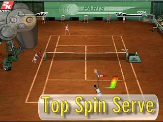 Top Spin : Les services