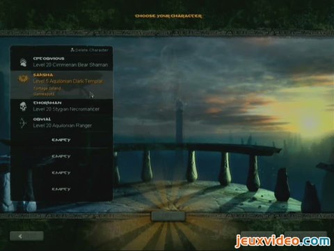 Age of Conan : Hyborian Adventures : Editeur de personnages