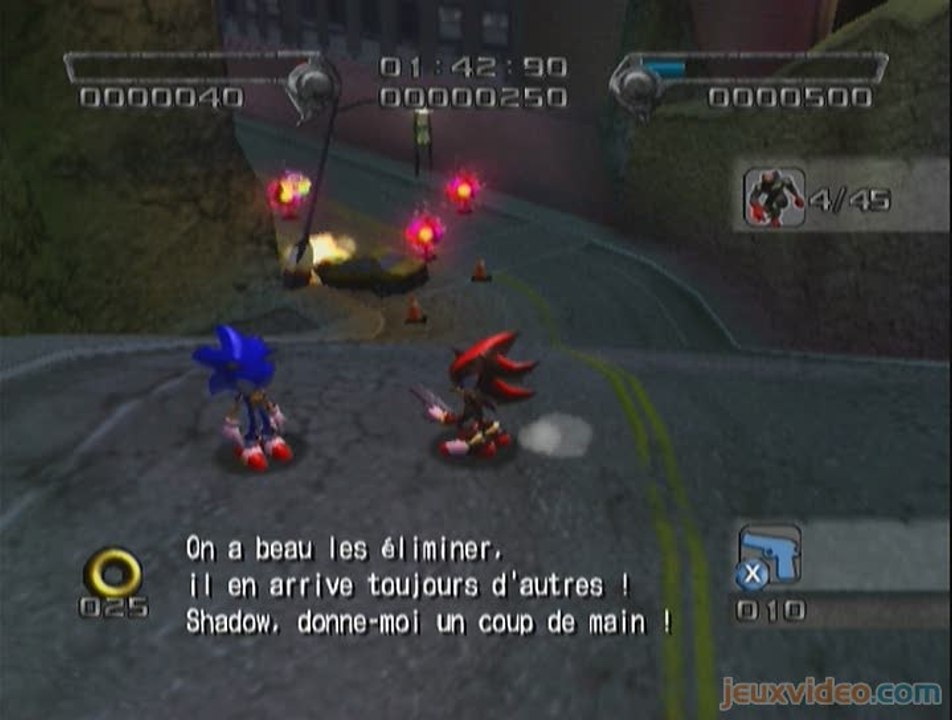 Shadow the Hedgehog : Amis ou ennemis ?!