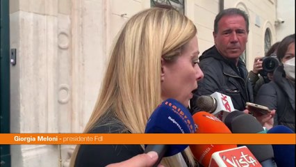 Ucraina, Meloni "La libertà ha un costo"