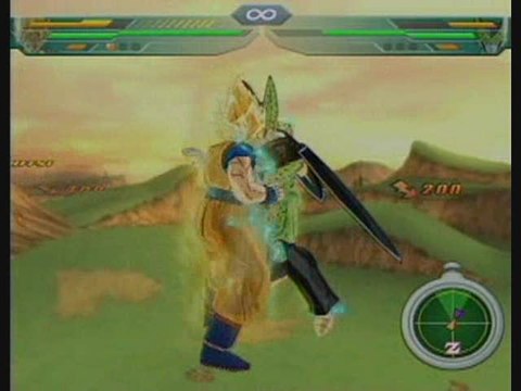 Dragon Ball Z : Budokai Tenkaichi : Au sol ou en l'air