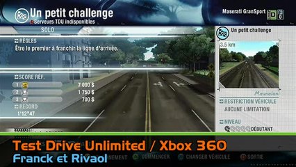 Test Drive Unlimited : Course