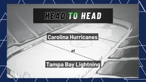 Carolina Hurricanes At Tampa Bay Lightning: First Period Moneyline, March 29, 2022