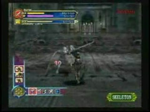 Castlevania : Curse of Darkness : Placard à squelettes