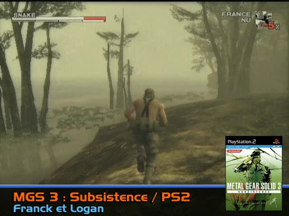 Metal Gear Solid 3 Subsistence : La débandade totale