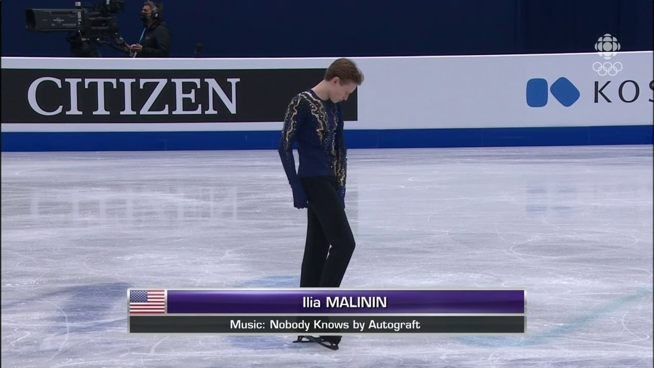 2022 Ilia Malinin Worlds LP (Canadian Coverage) 720p - his replay and kiss & cry are after the sports update
