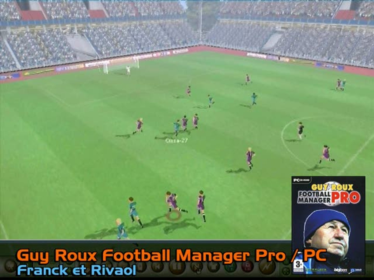Guy Roux Football Manager Pro – PC, Version FR, Neuf Sous Blister