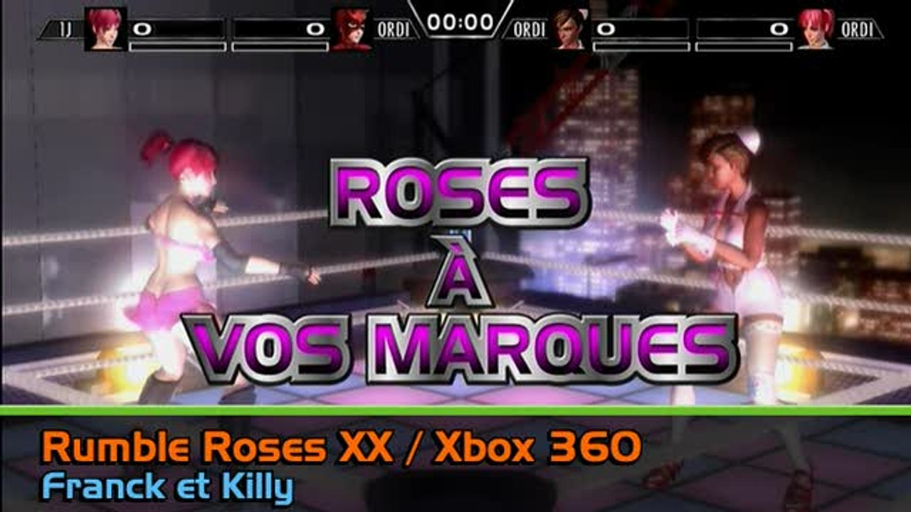 Rumble Roses XX : Combats