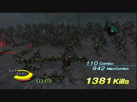 N3 : Ninety-Nine Nights : Gameplay combos de bataille