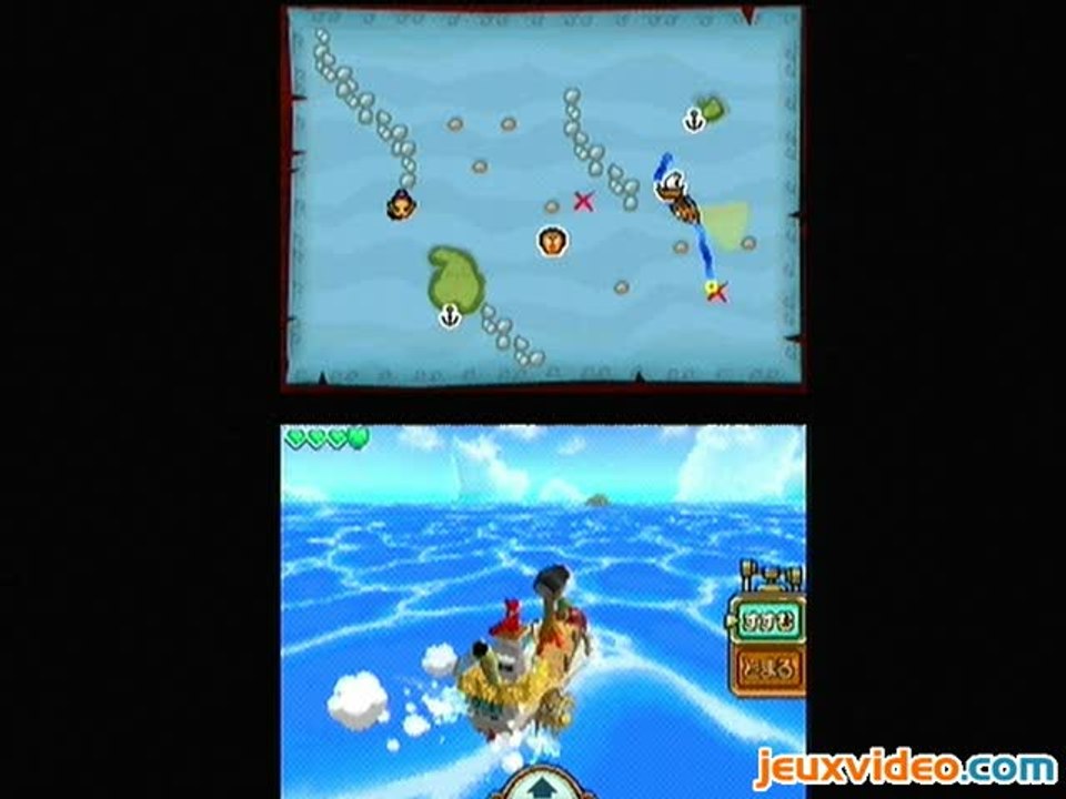 The Legend of Zelda : Phantom Hourglass : Navigation