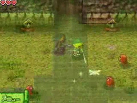 The Legend of Zelda : Phantom Hourglass : Utilisation de l'épée