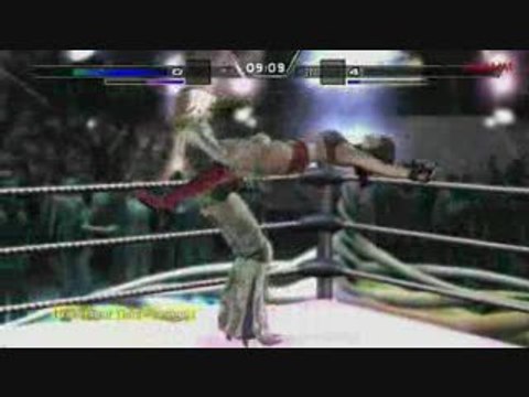 Rumble Roses XX : Gameplay de combat