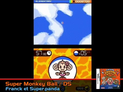Super Monkey Ball : Touch & Roll : Premiers niveaux