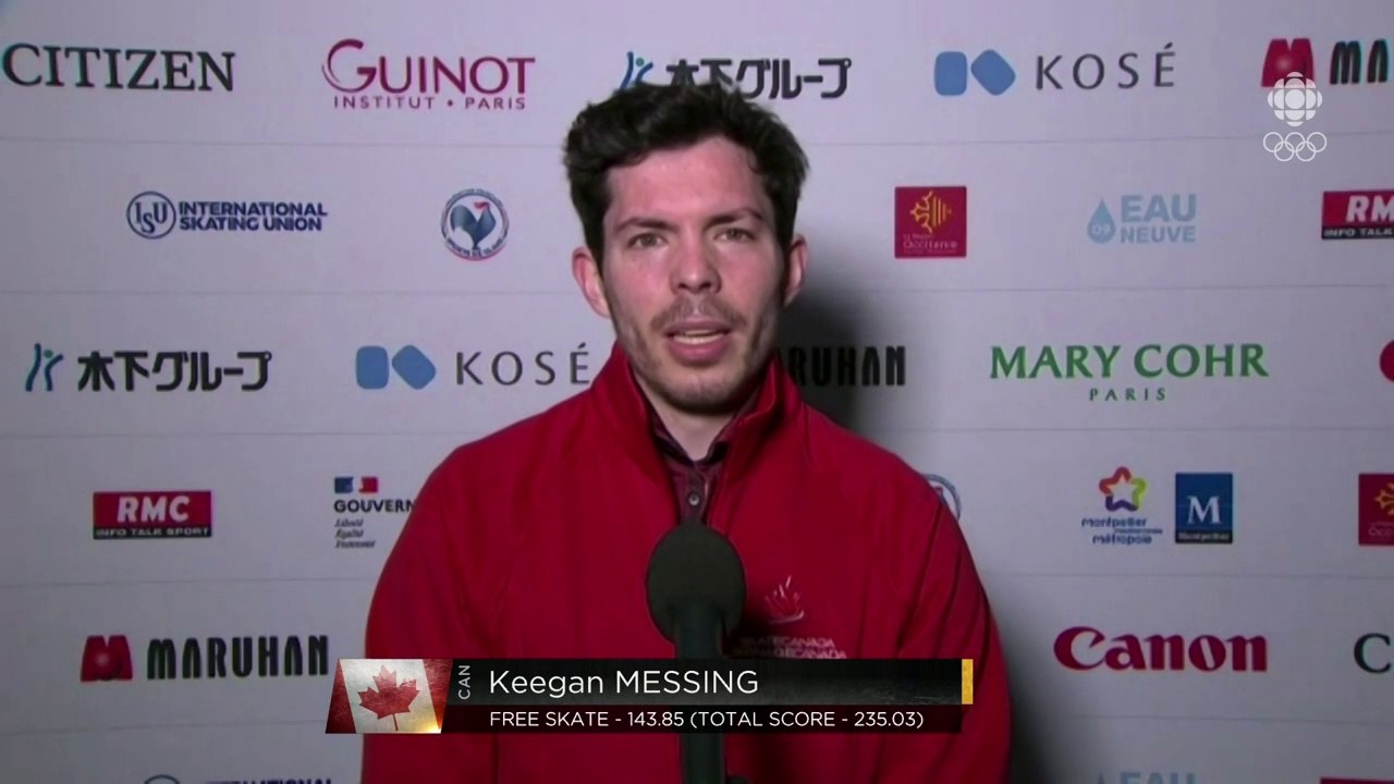2022 Keegan Messing Worlds Post-LP Interview (Canadian Coverage) 720p