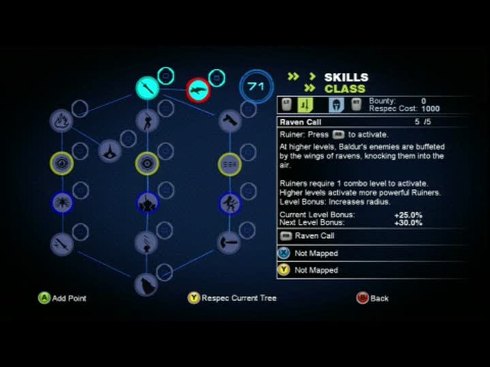 Too Human : Arbre de compétences