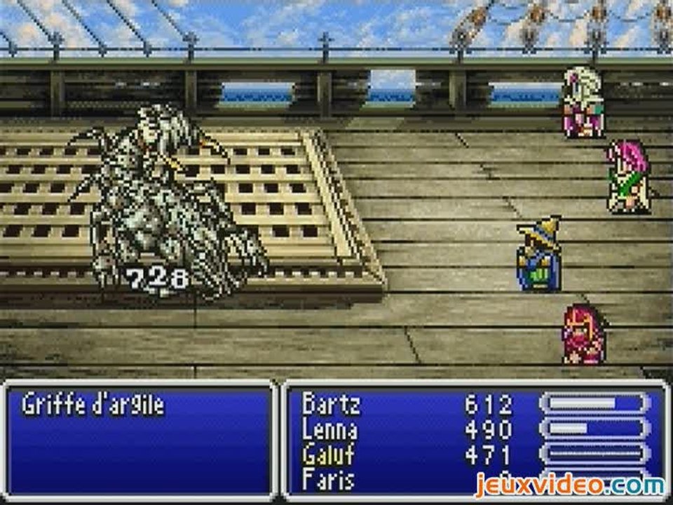 Final Fantasy V Advance : L'envol du vaisseau