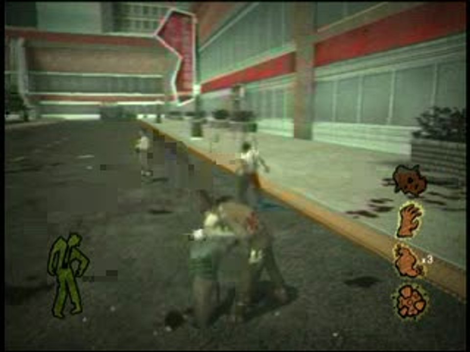 Stubbs the Zombie in Rebel without a Pulse : Surveillance accrue