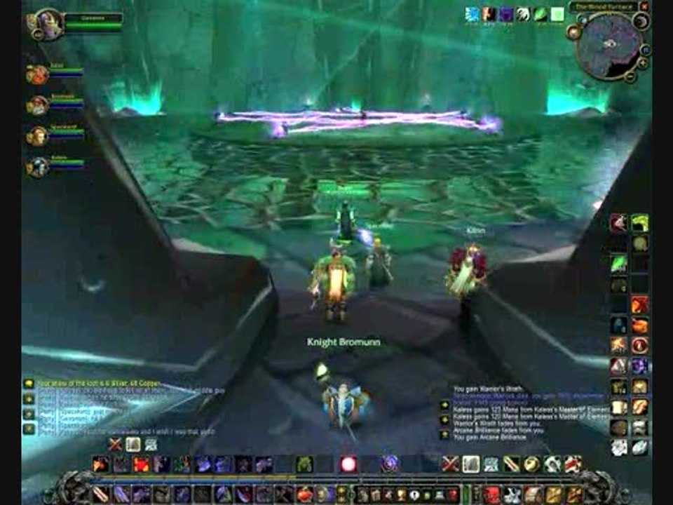 World of Warcraft : The Burning Crusade : Combat de boss