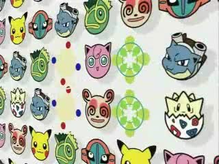 Pokémon Link ! : Pokémon sur glissières