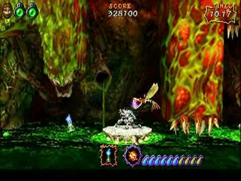 Ultimate Ghosts'n Goblins : Combats à distance