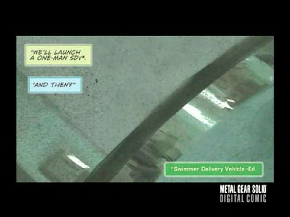 Metal Gear Solid : Digital Graphic Novel : Trailer BD