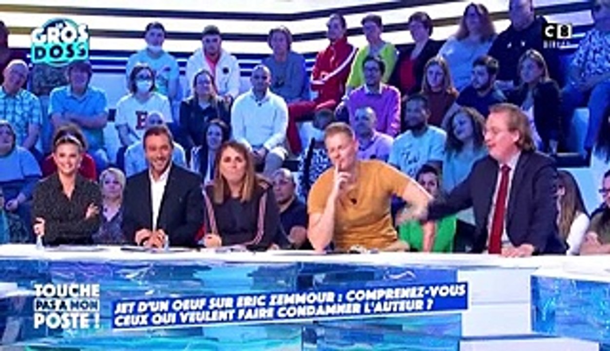Jet d’oeuf sur Eric Zemmour : "Comportez vous mal et on vous donnera la parole", déplore un Matthieu Delormeau ultra remonté