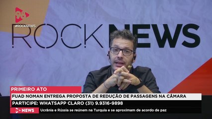 Rocknews | Fuad Noman encaminha projeto de redução de passagens à Câmara