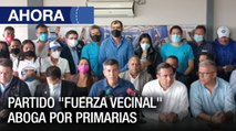El partido Fuerza Vecinal aboga por primarias - #29Mar - Ahora