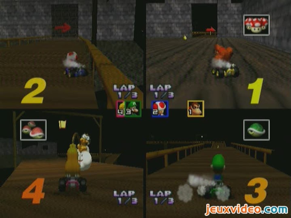 Mario Kart 64 : Banshee Boardwalk