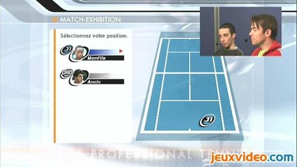 Virtua Tennis 3 : Monfils / Ancic