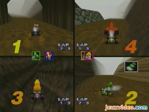 Mario Kart 64 : Choco Mountain