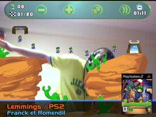 Lemmings : EyeToy