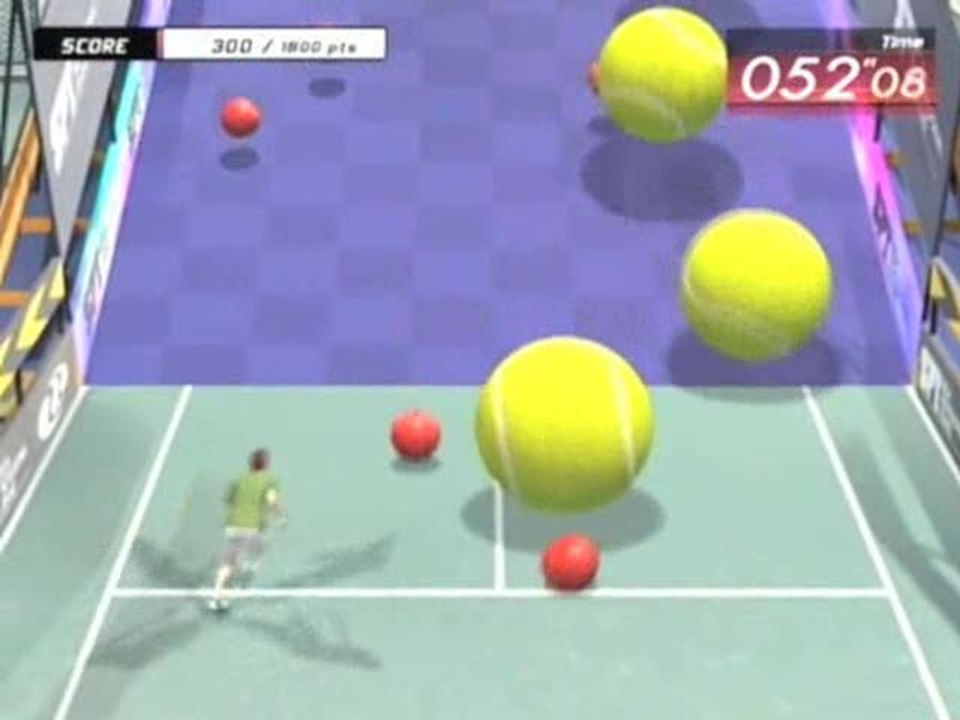Virtua Tennis 3 : Avalanche de fruits