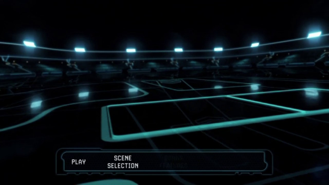 Opening to Tron Legacy 2011 DVD (English Option) (HD)