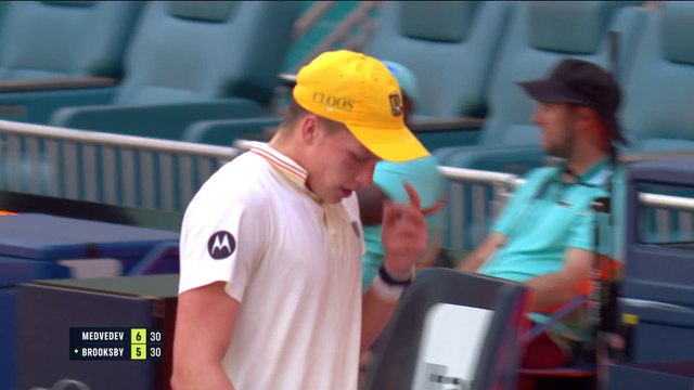 Medvedev v Brooksby | ATP Miami Open | Match Highlights
