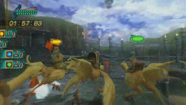 Final Fantasy Crystal Chronicles : The Crystal Bearers : Course de chocobos