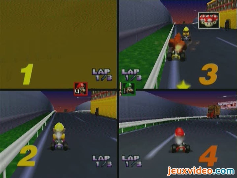 Mario Kart 64 : Toads Turnpike Miroir