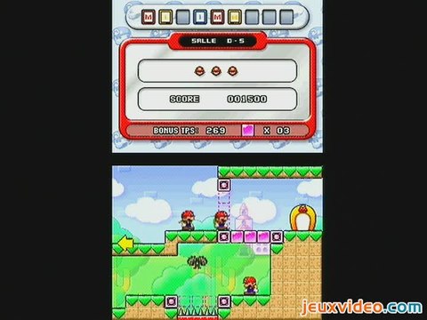 Mario vs. Donkey Kong 2 : March of the Minis : ça saute dans tous les sens