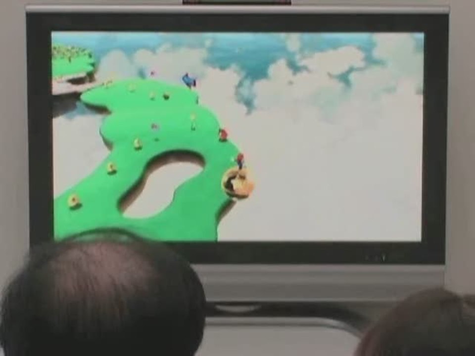 Super Mario Galaxy : Papy et sa petite fille jo...