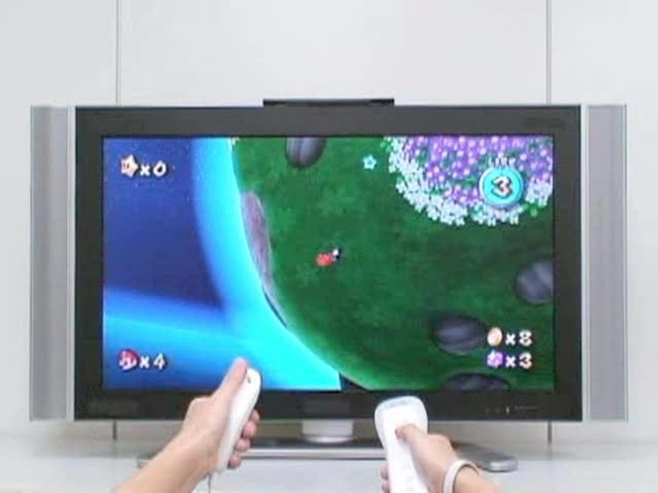 Super Mario Galaxy : Déplacements