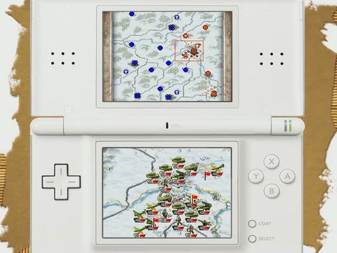 Panzer Tactics DS : Gameplay