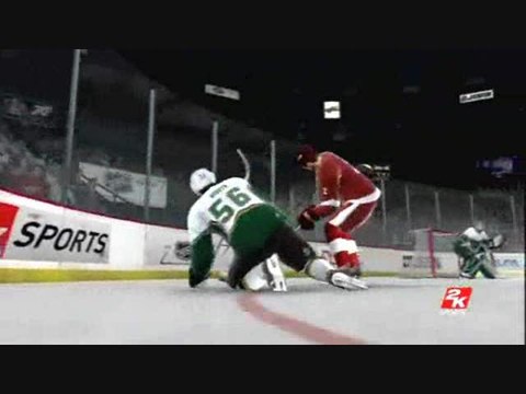 NHL 2K7 : Effets de glisse