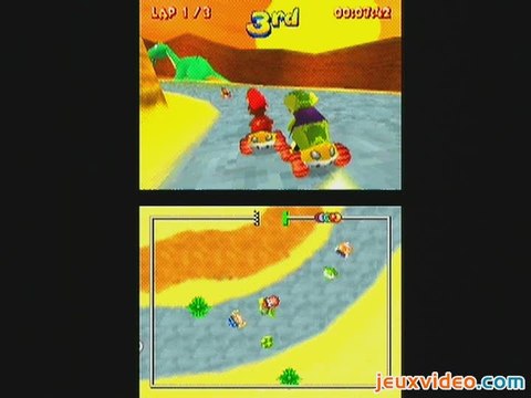 Diddy Kong Racing DS : Flaques dhuile