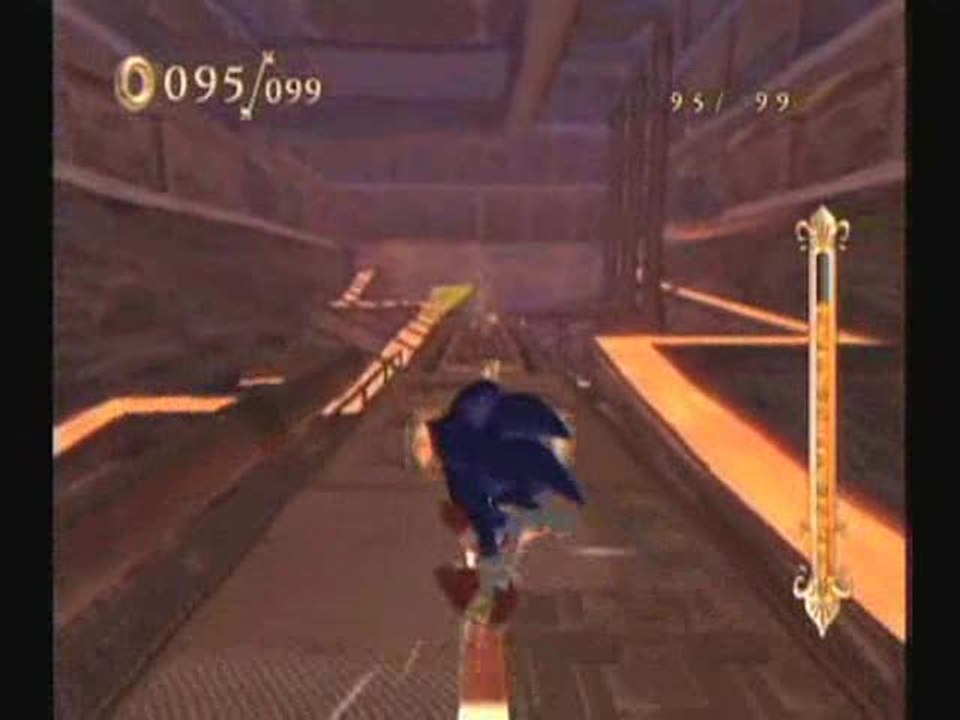 Sonic and the Secret Rings : Course effreinée