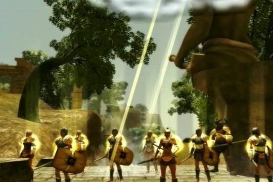 Gods and Heroes : Rome Rising : En carré et en quinconce