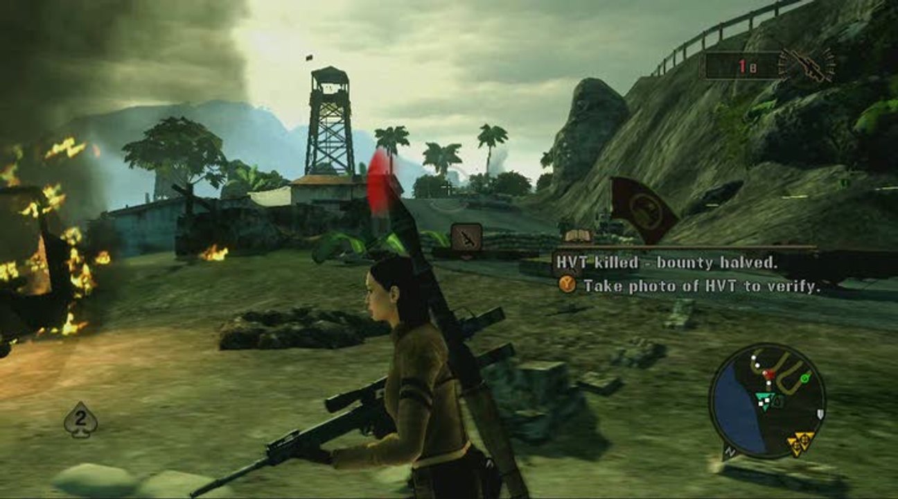 Mercenaries 2 : L'Enfer des Favelas : Natation