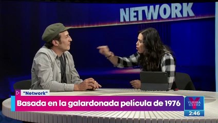 "Network" llega al Teatro de Los Insurgentes con Daniel Giménez Cacho