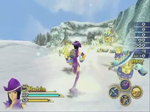 One Piece Unlimited Adventure : Robin en action